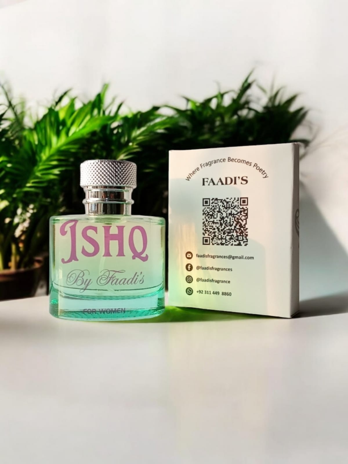 Ishq perfume - luxury unisex fragrance by Faadi's